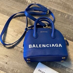 Balenciaga Royal Blue Crossbody Bag